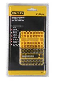 Bộ đầu vít Stanley 68-072 33 chi tiết
