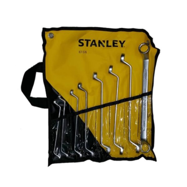 Bộ cờ lê 2 đầu vòng góc lượn 75 độ 8 chi tiết Stanley 87-576-1