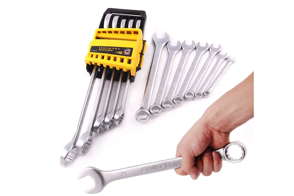 Bộ cờ lê vòng miệng Stanley 87-034-1 9 chi tiết hệ mét