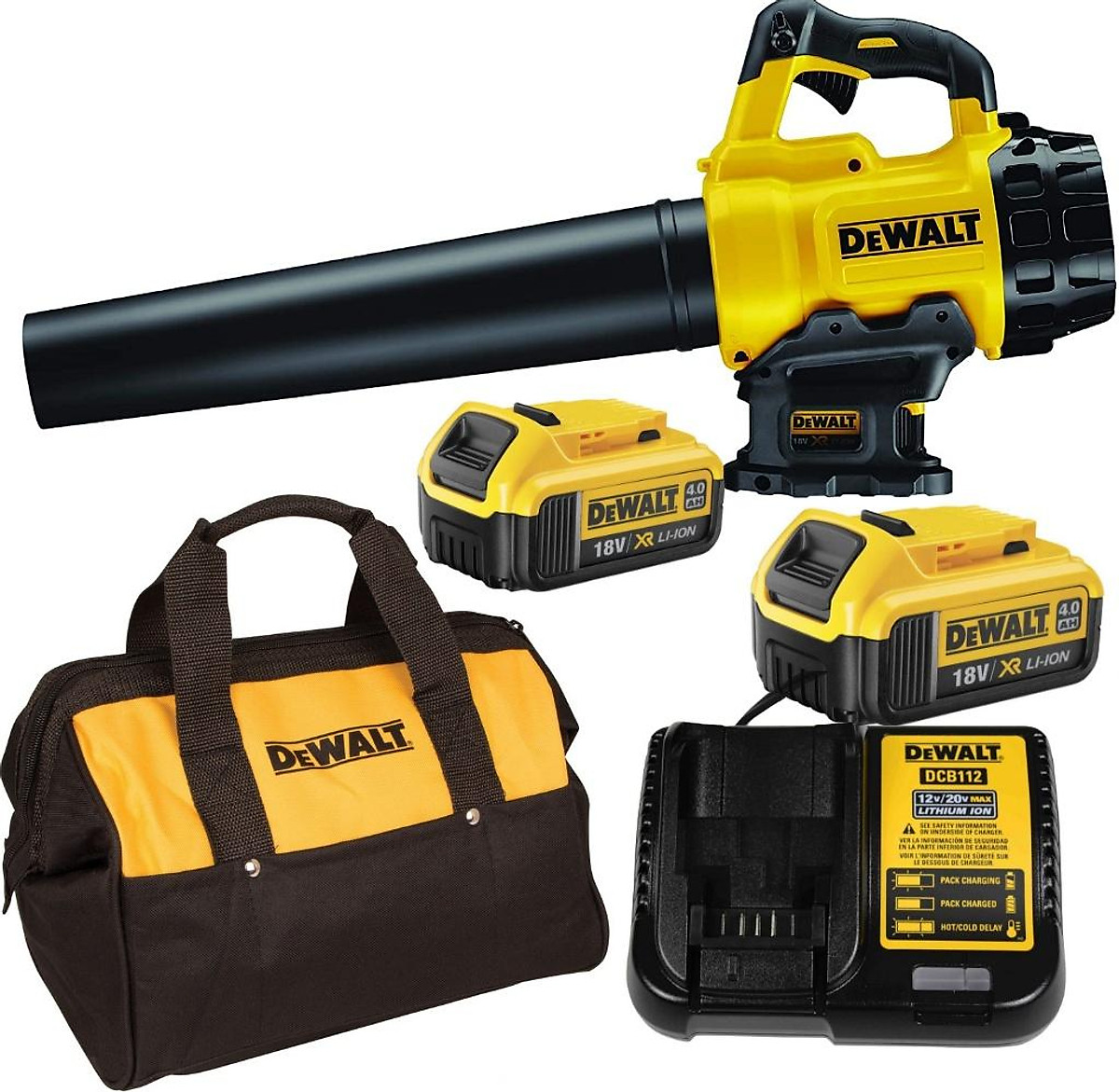 Máy thổi bụi lá dùng pin 18V DEWALT DCM562N-KR (thân máy)