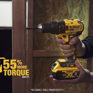 Máy khoan vặn vít dùng pin Dewalt DCD7771D2-B1( kèm 2 pin 2.0Ah+ sạc)