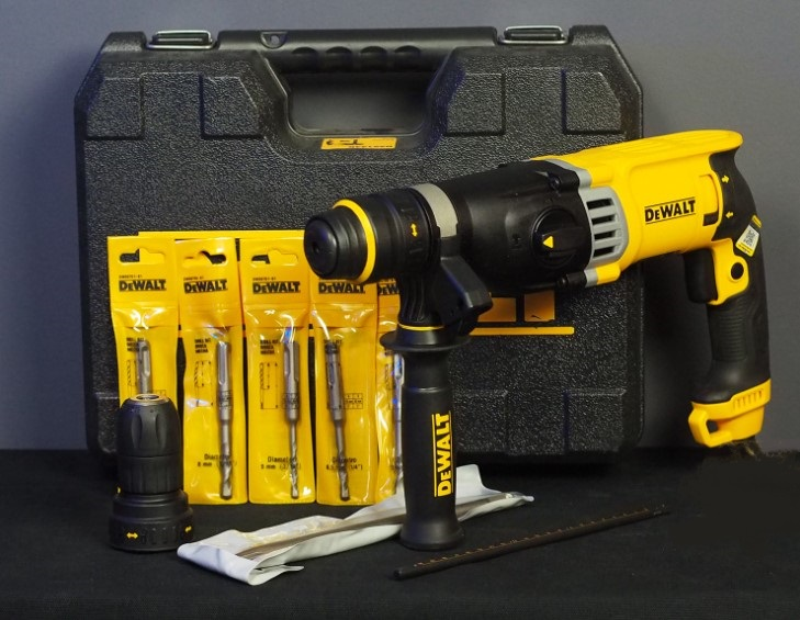 Hướng dẫn sử dụng máy khoan bê tông Dewalt