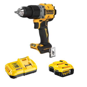 Máy khoan động lực cầm tay pin 20V Dewalt DCD805P2 (KÈM 02 PIN 5.0 + SẠC)